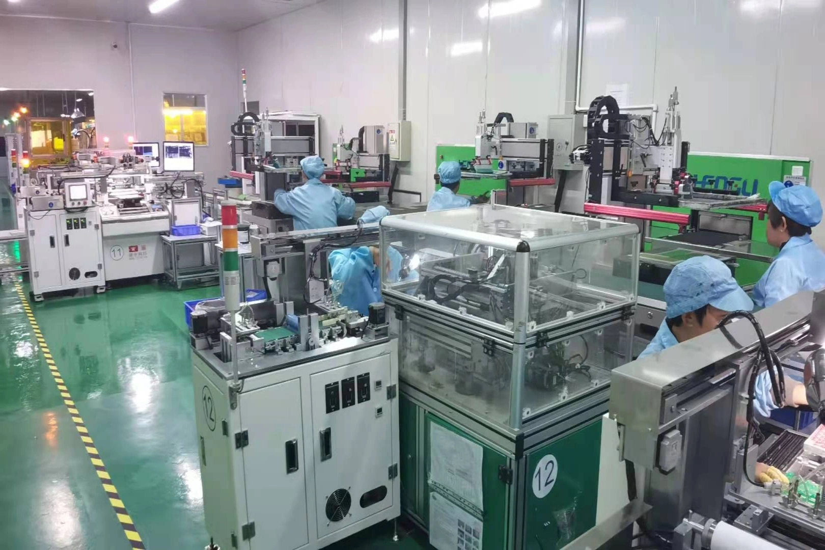 Ceramic thick film and stainless steel sheet production workshop